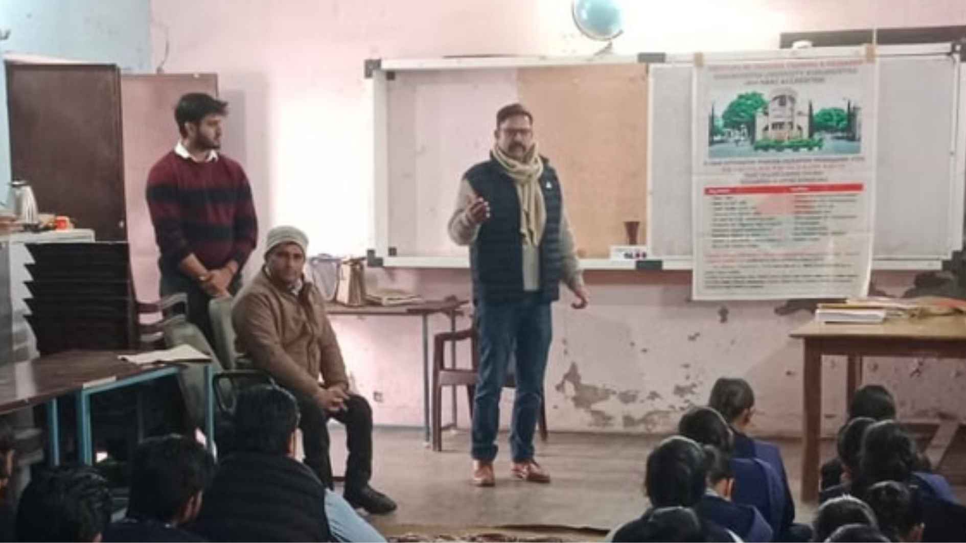 कक्षा 12 के छात्राओं को नई शिक्षा नीति और शिक्षक पाठ्यक्रम की जानकारी !