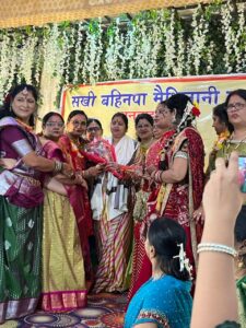 कोयलांचल में धूमधाम से मनाया गया मिथिलांचल मधुश्रावणी विशेष सावन महोत्सव । 