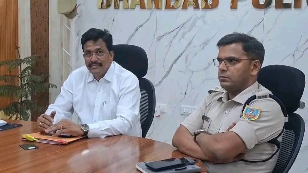 धनबाद पहुंचे आईजी शैलेंद्र सिन्हा, संगठित अपराधियों पर सख्ती के दिए निर्देश